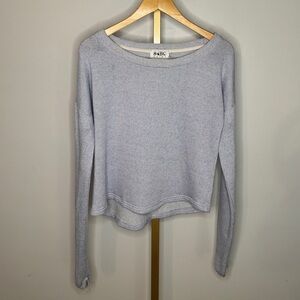 Light Blue Long Sleeve  Top